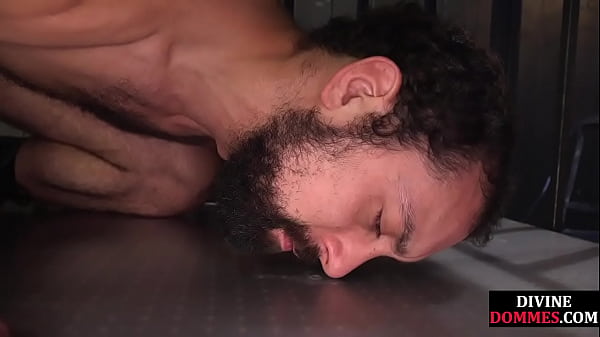 Femdom humiliates cuck with pegging in threeway